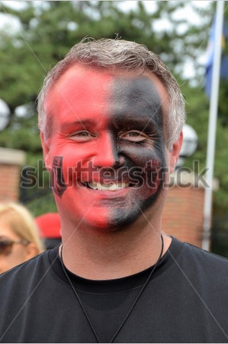 Shooting stock photos – Outside major soccer&nbsp;game
