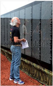 Vietnam wall guy