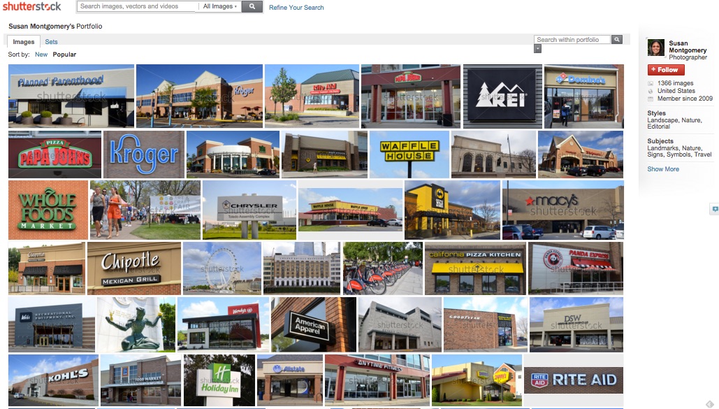 Shutterstock November popular