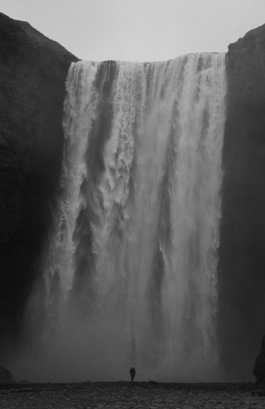 Skogafoss waterfall