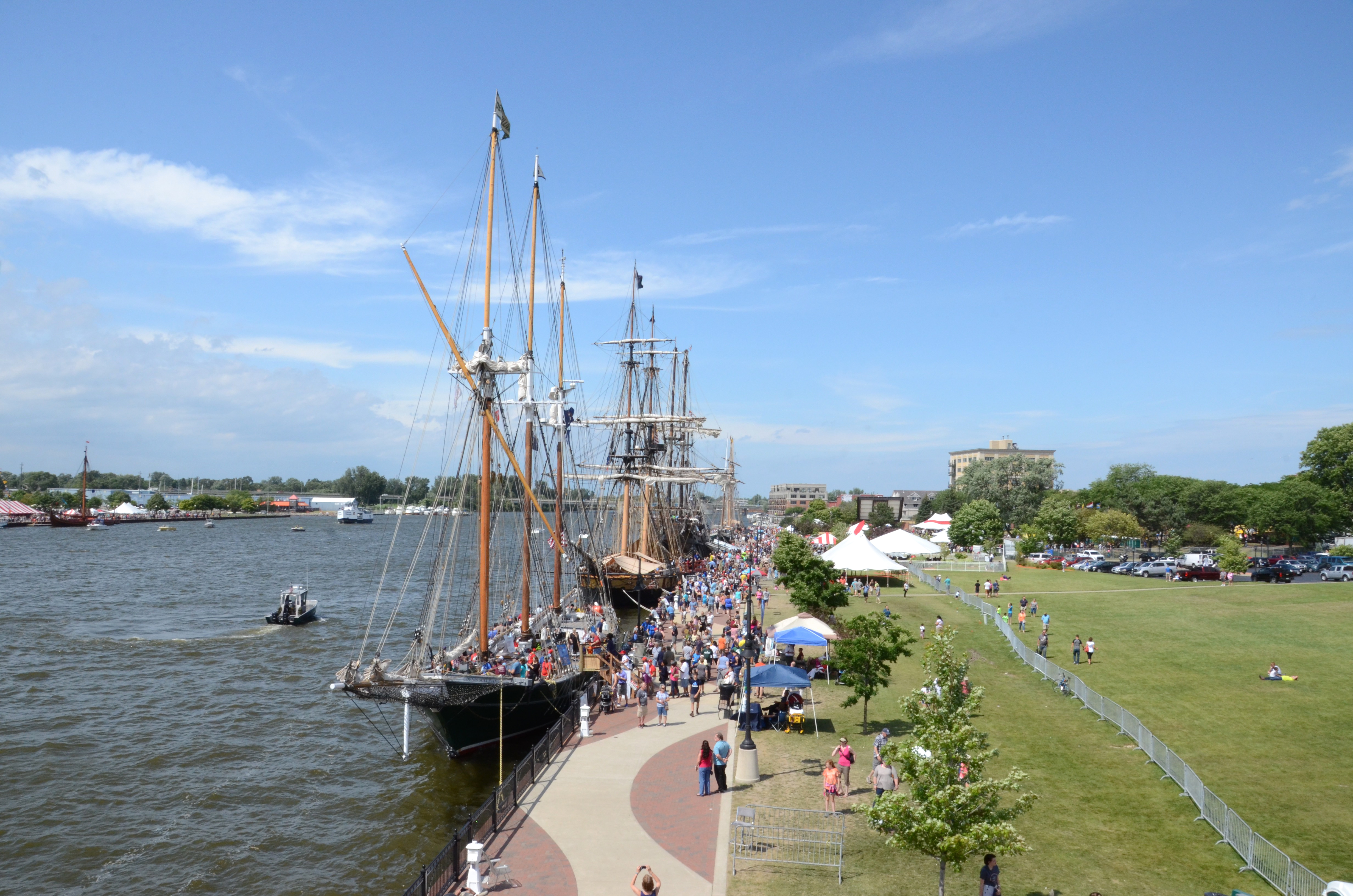 Tall Ship Celebration in Bay City, MI 2016