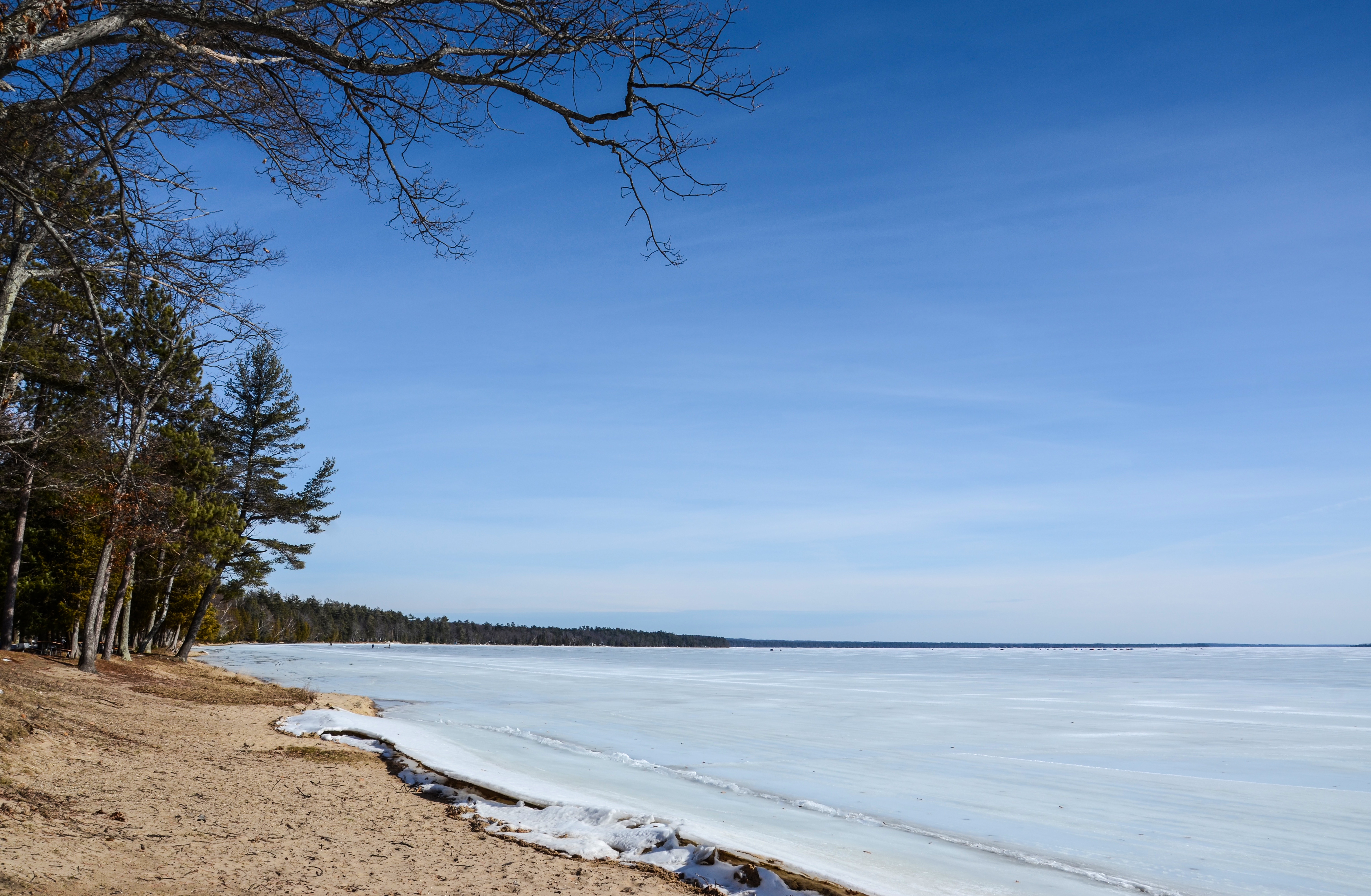 Higgins Lake in Winter